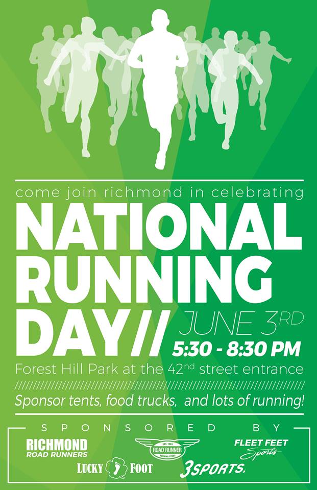 RVA National Running Day flyer - Sports 