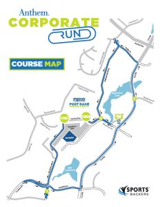 Anthem Corporate Run Course Map