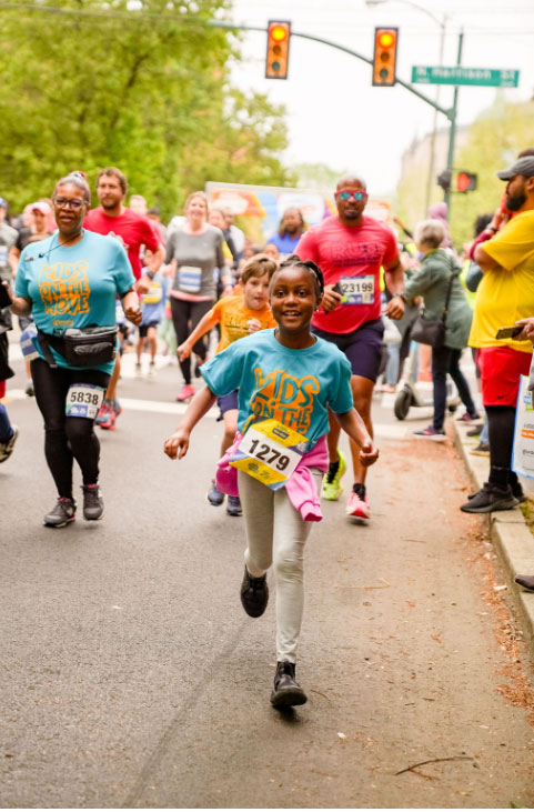 kids running