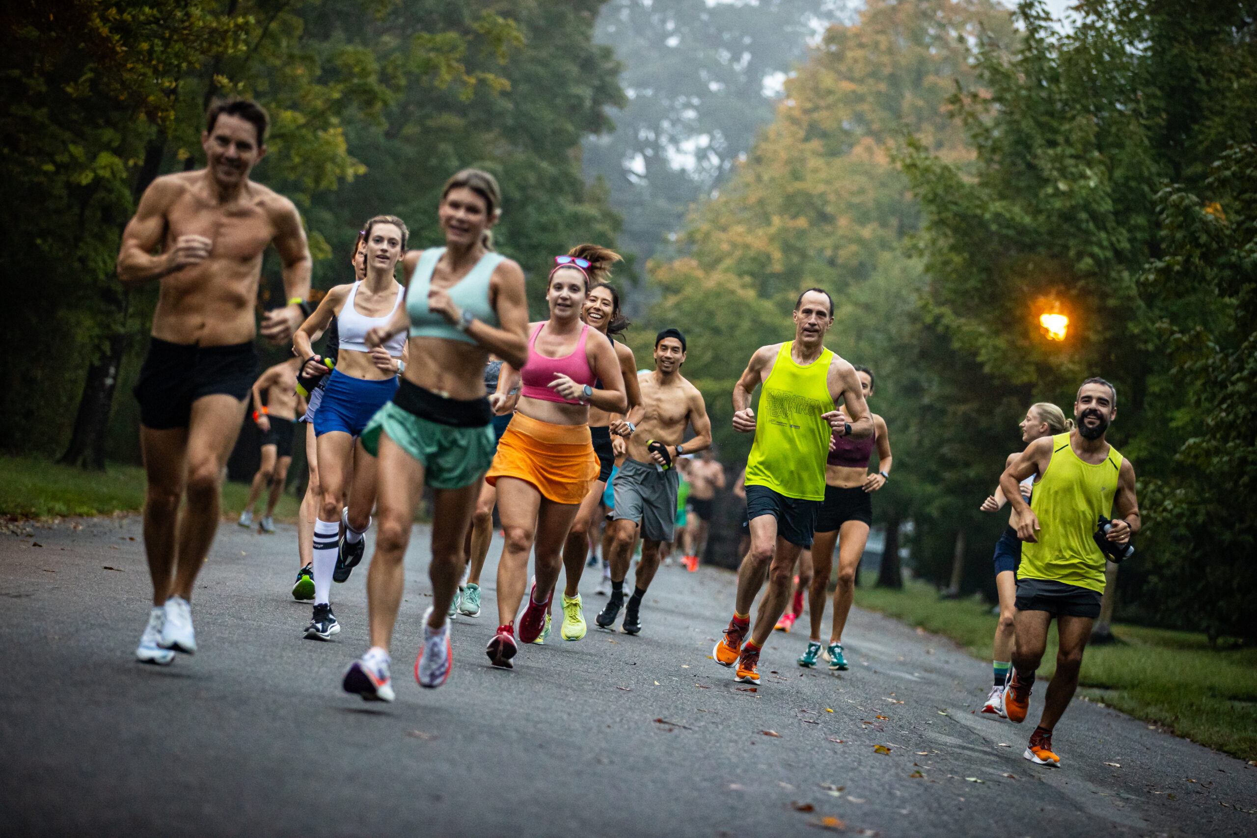 Group picture of the Marathon Training Team