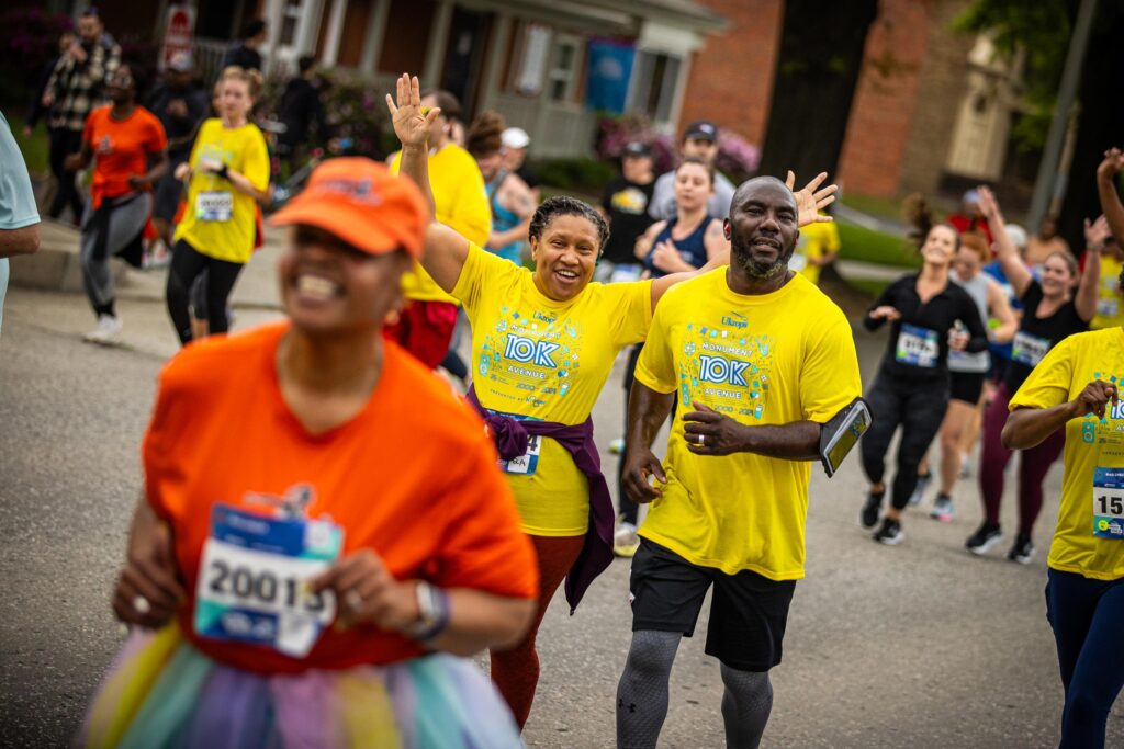 The Ukrop's Monument Avenue 10k is perfect for runners and walkers. 