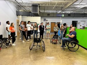 ALL Stars learn about adaptive sports from Sportable